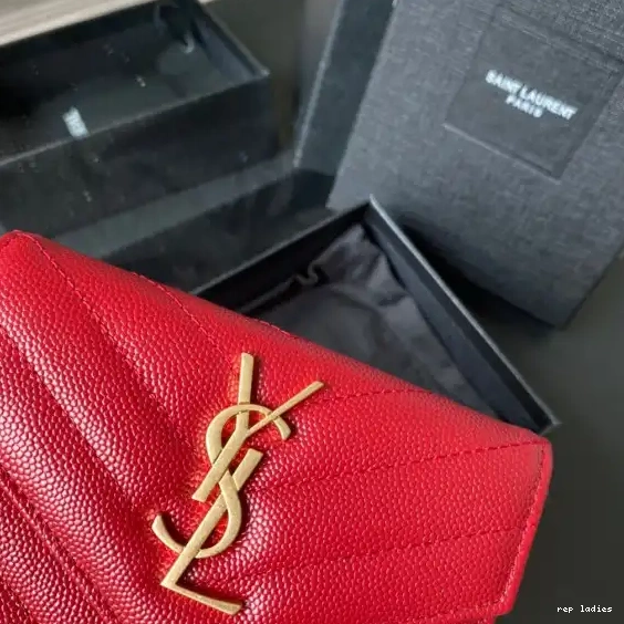 Repzbay REP SMALL MONOGRAM WALLET IN ENVELOPE YSL 0621